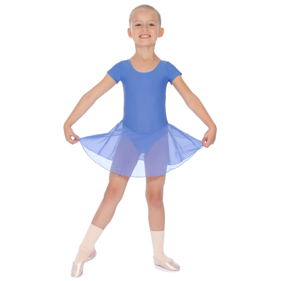 (image for) Skirted Leotard (cornflower)